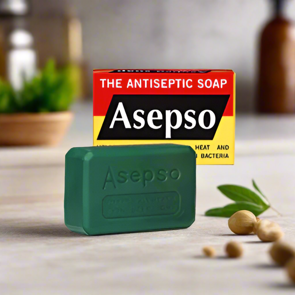 Asepso Antibacterial Antiseptic Soap 2.8oz - Premium Beauty Product