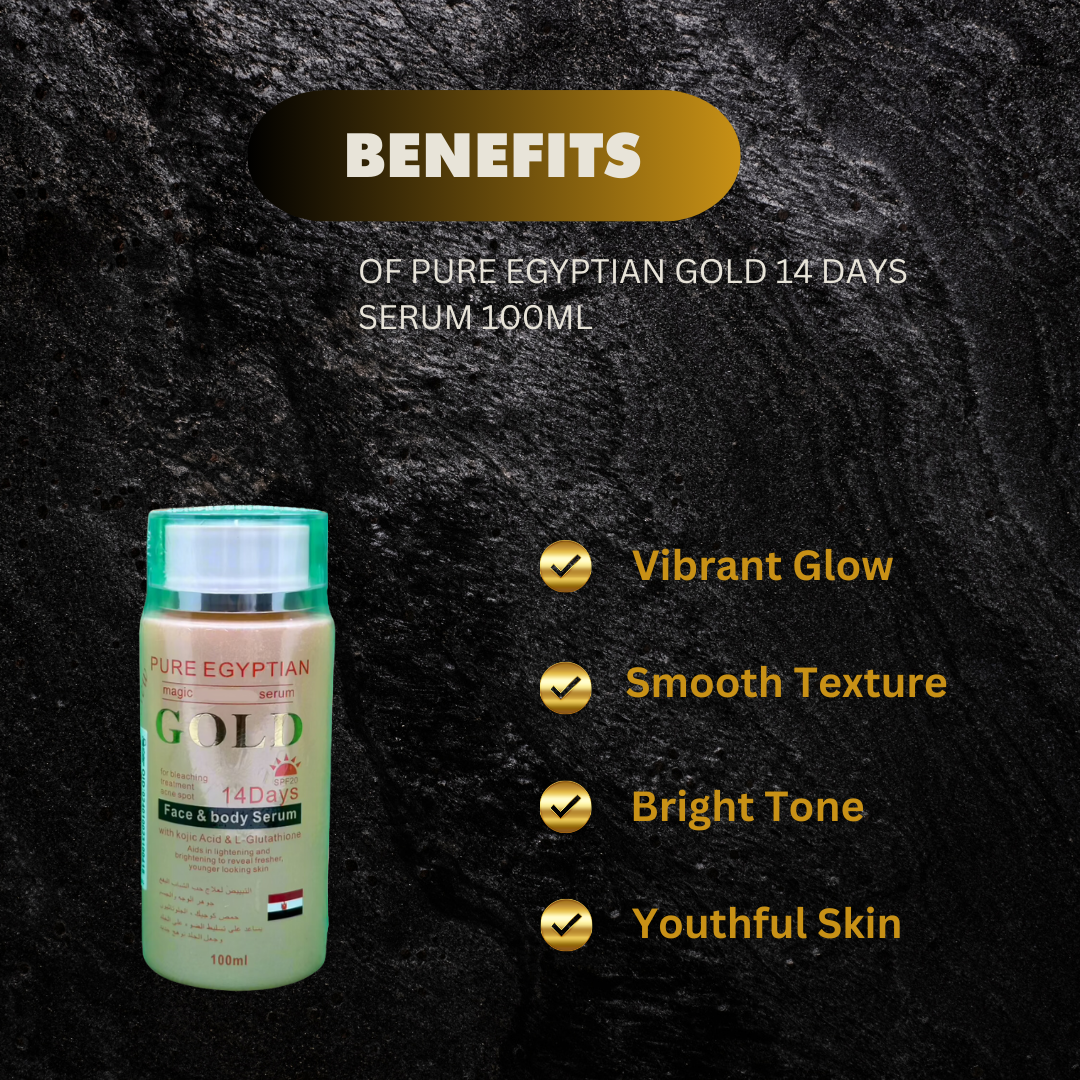 Purec Egyptian Gold 14 Days Serum - Premium Beauty Product