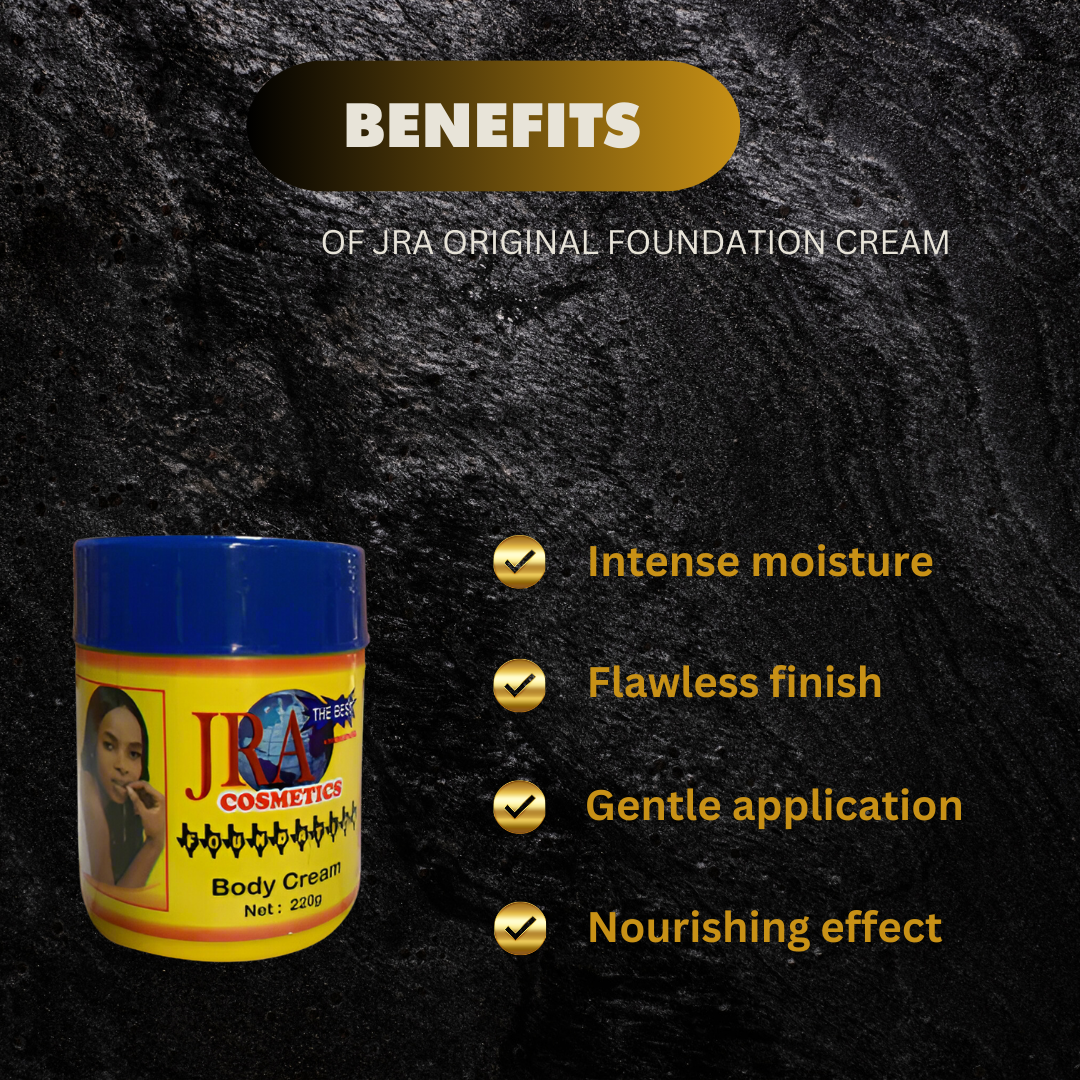 Jra Original Foundation Cream 220G - Premium Beauty Product
