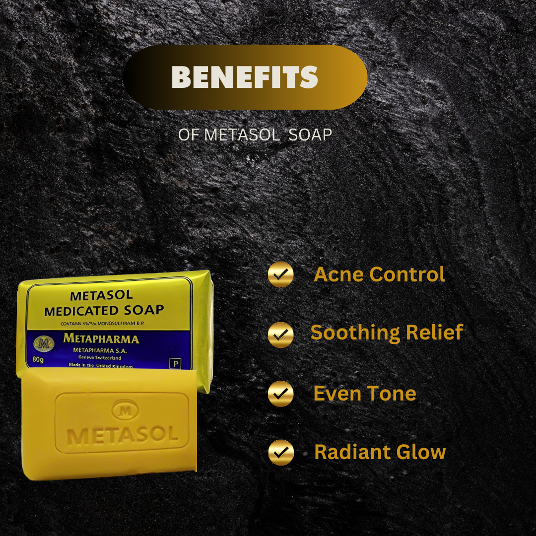 Metasol Medicated Soap 80G - Premium Beauty Product