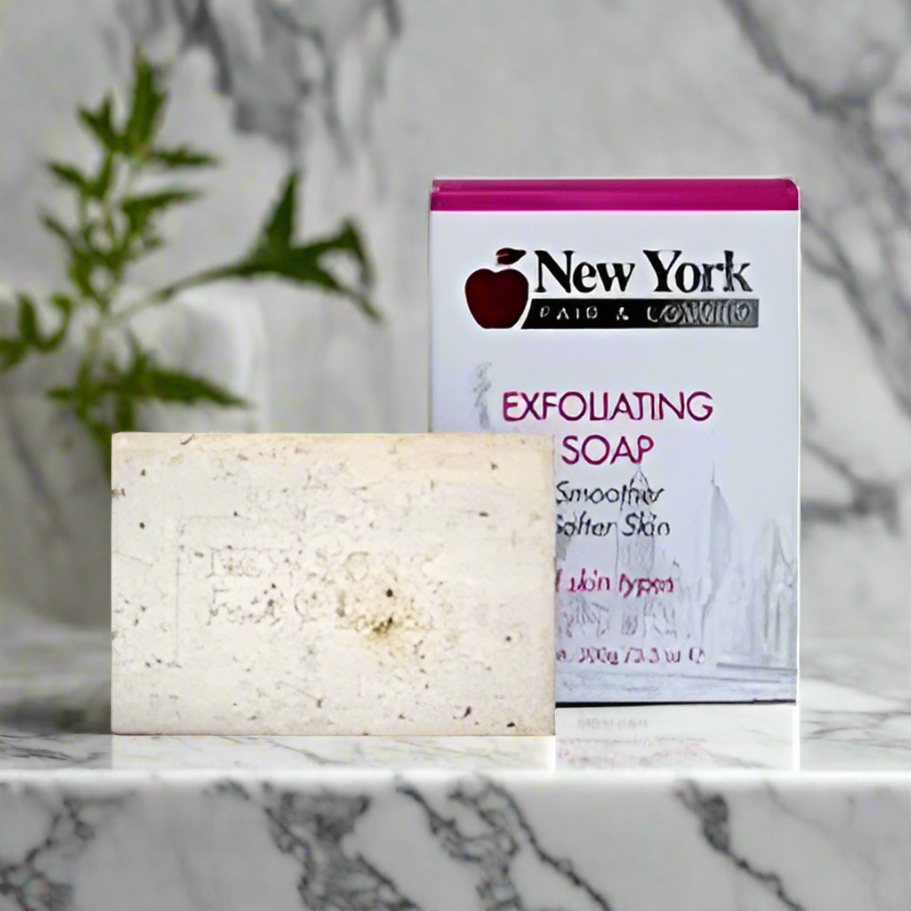 New York Fair & Lovely Exfoliating Soap 200 g - Premium Beauty Product