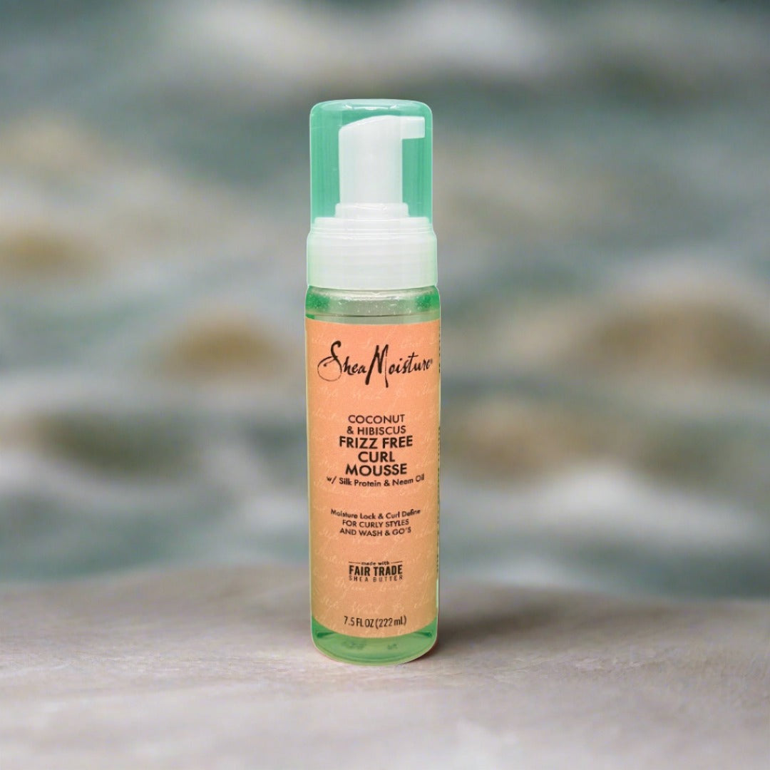 Shea Moisture Frizz Free Curl Mousse With Neem 222ml - Premium Beauty Product