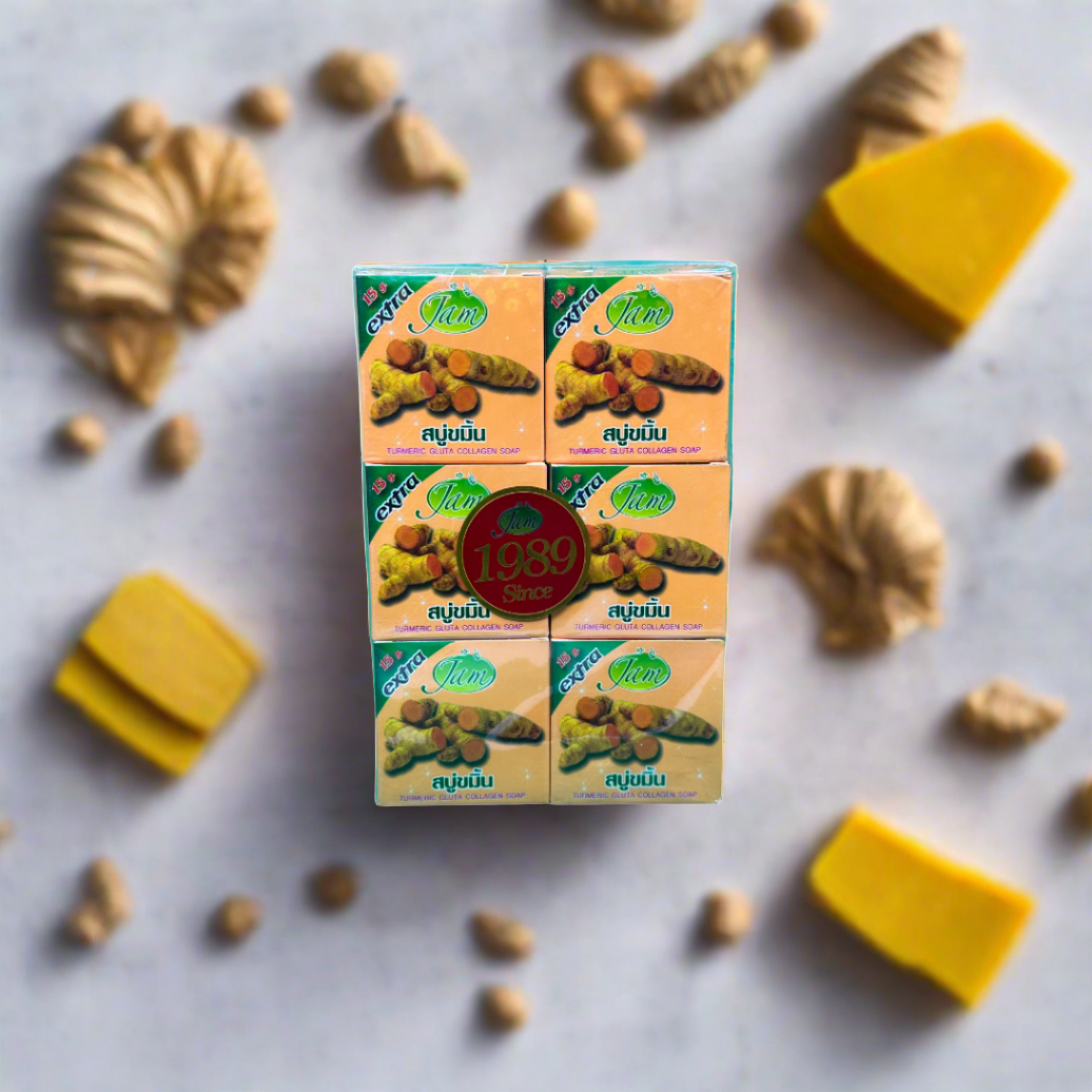 Jam Turmeric Gluta Collagen Soap 65g - Premium Beauty Product