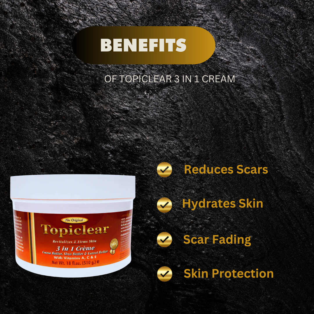 Topiclear 3 In 1 Cream 18 Oz - Premium Beauty Product