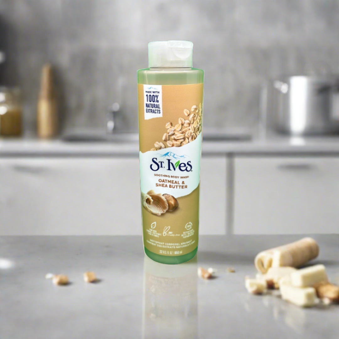 ST.Ives Oatmeal & Shea Butter Body Wash 650ml - Premium Beauty Product