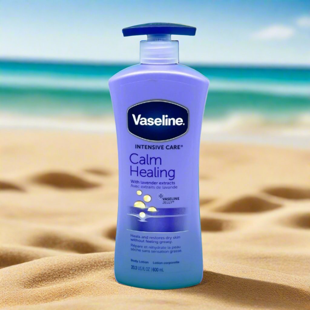 Vaseline Calm Healing Body Lotion 600ml - Premium Beauty Product