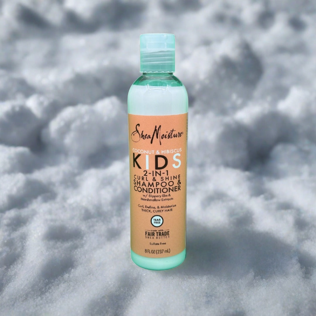 Shea Moisture Kids 2 in 1 Curl &Shine Shampoo &Conditioner 2 - Premium Beauty Product