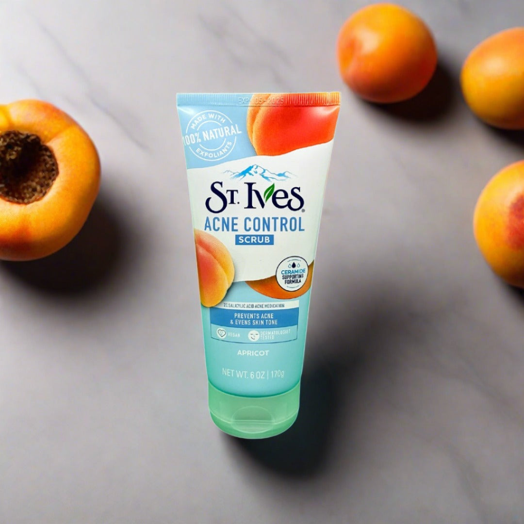 ST.Ives Acne Control Apricot Scrub 170g - Premium Beauty Product