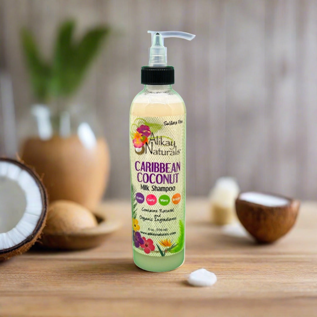 Alikay Naturals Caribbean Coconut Milk Shampoo 236ml - Premium Beauty Product