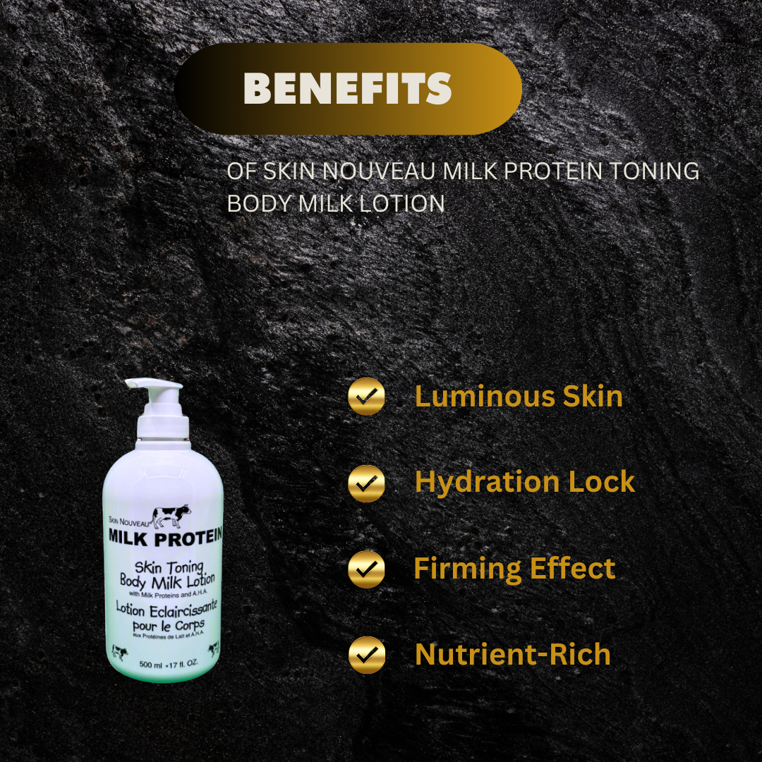 Skin Nouveau Milk Protein Toning Body Milk Lotion 500Ml - Premium Beauty Product