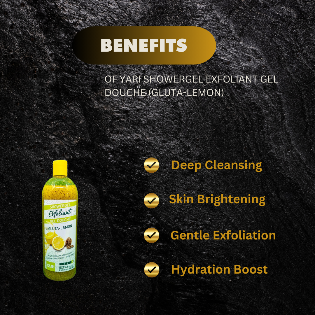 Showergel Exfoliant Gel Douche Gluta Lemon - Premium Beauty Product