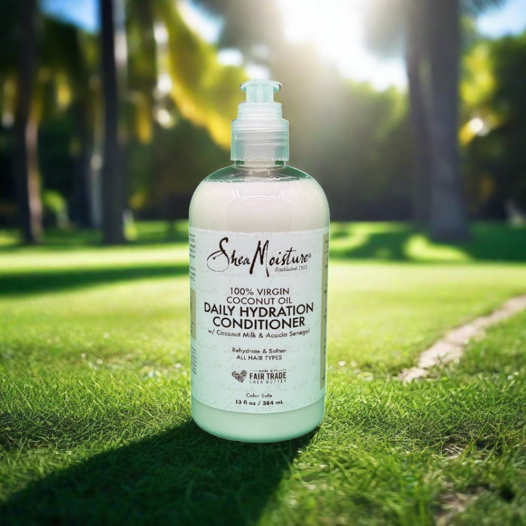 Shea Moisture 100% Virgin Daily Hydration Conditioner 384ml - Premium Beauty Product
