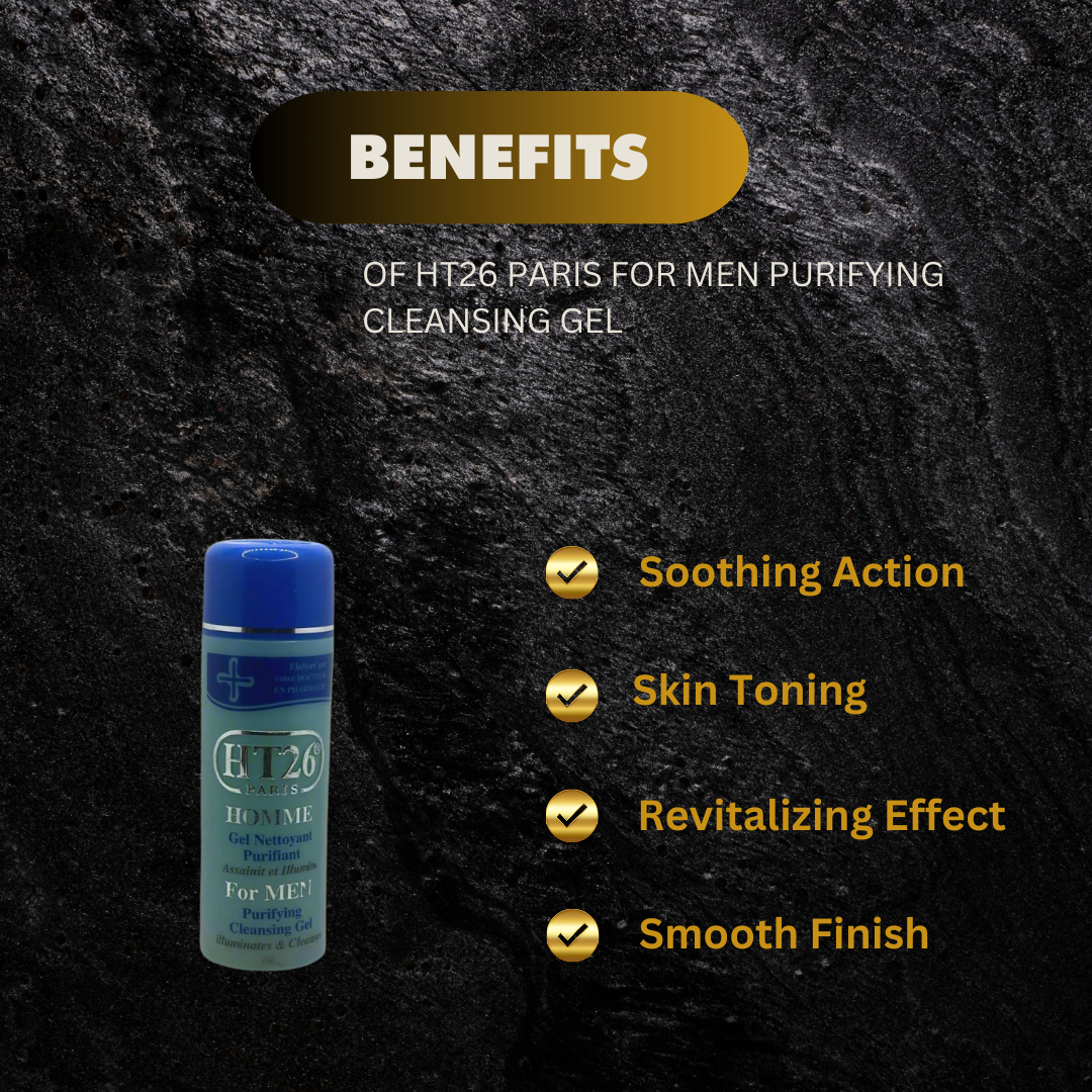 Ht26 Paris For Men Purifying Cleansing Gel 16Floz - Premium Beauty Product