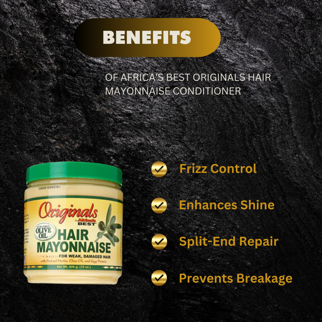 Africas Best Originals Hair Mayonnaise Conditioner 18 Oz - Premium Beauty Product