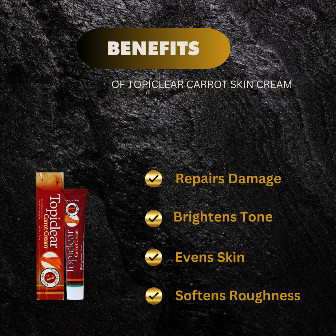 Topiclear Carrot Cream Skin Cream 1 76 Oz - Premium Beauty Product
