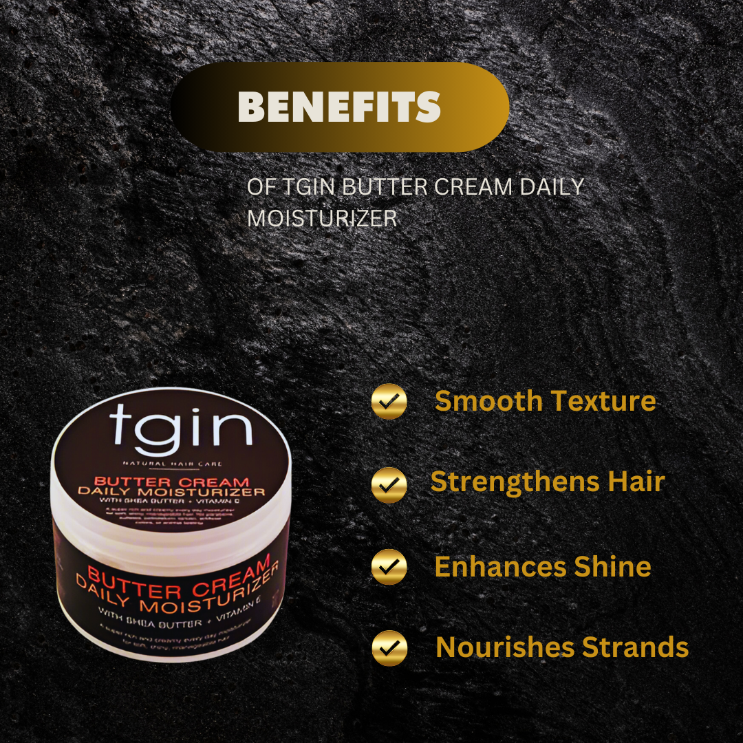 Tgin Butter Cream Daily Moisturizer 12 Oz - Premium Beauty Product