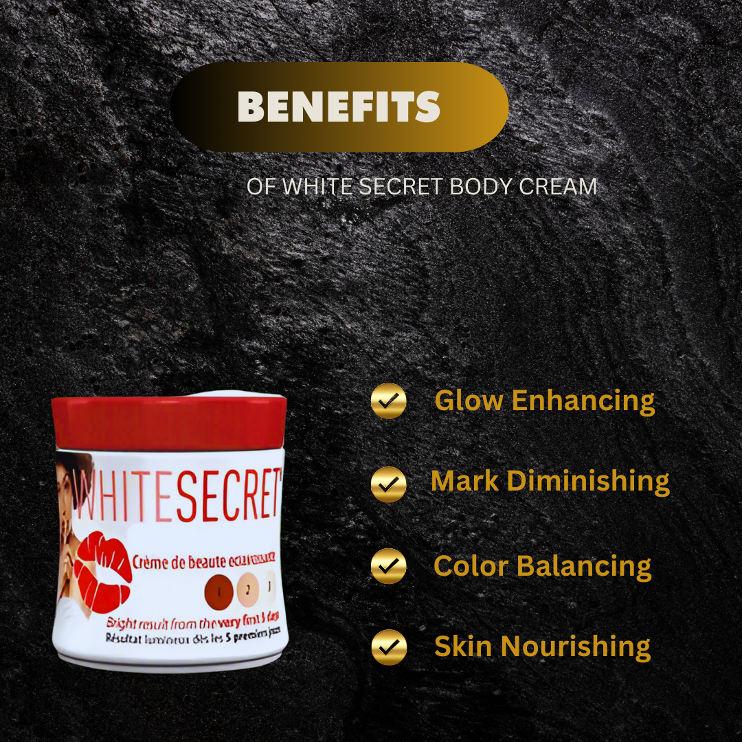 White Secret Body Cream 320Ml - Premium Beauty Product