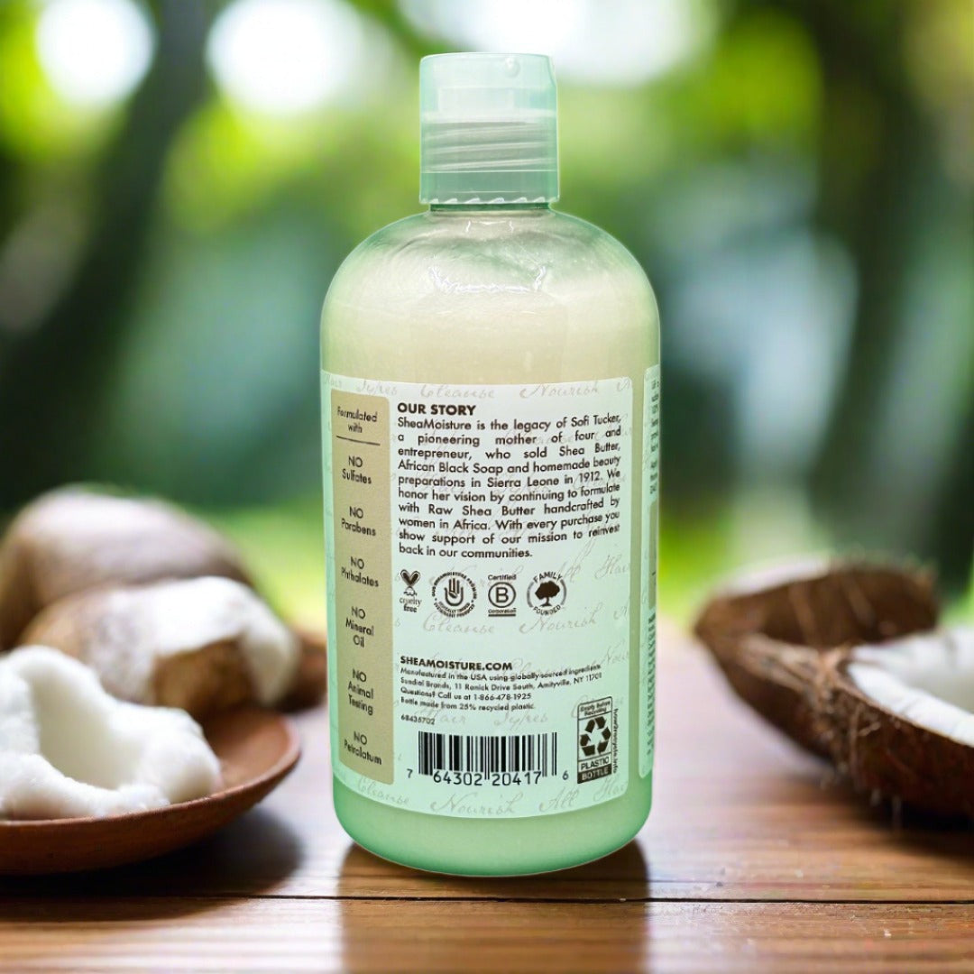Shea Moisture Daily Hydration 100 Virgin Shampoo 384Ml - Premium Beauty Product