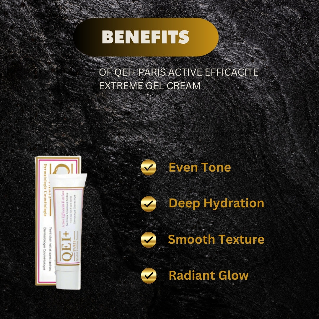 Qei Paris Active Efficacite Extreme Gel Cream 1 Oz - Premium Beauty Product