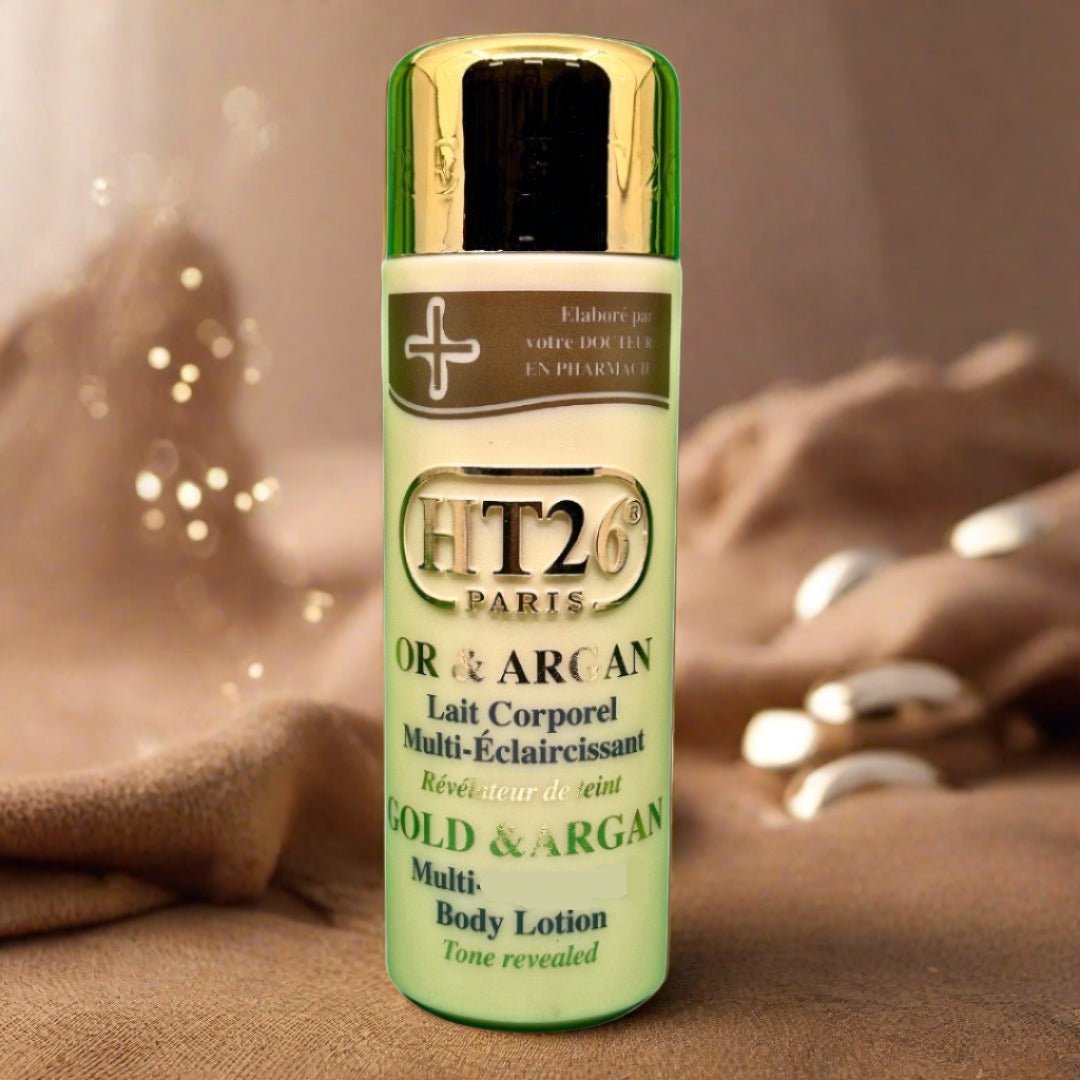 HT26 Gold & Argan Multi Clarifying Body Lotion 500ml - Premium Beauty Product