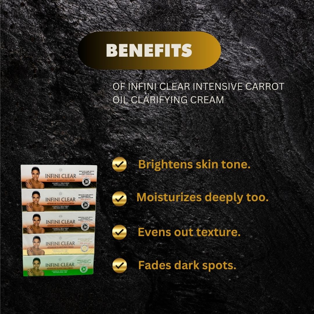 Infini Clear Intensive Carrot Oil Clarifying Cream - Premium Beauty Product