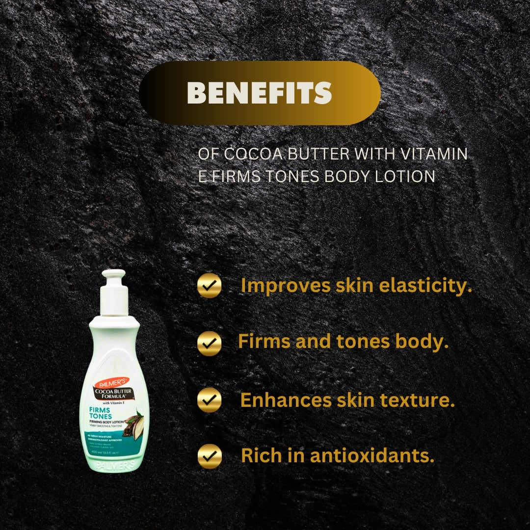 Cocoa Butter With Vitamin E Firms Tones Body Lotion 400Ml 13 - Premium Beauty Product