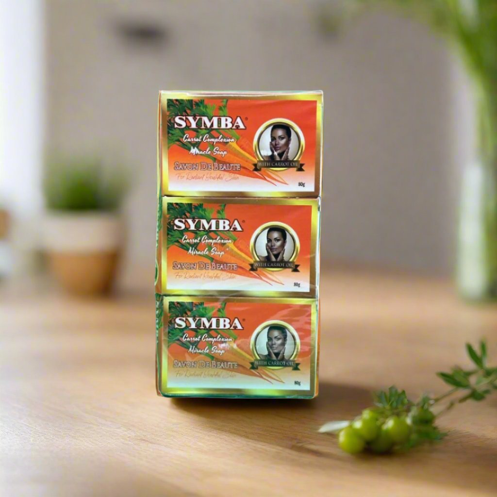 Symba Carrot Complexion Miracle Soap 80G Pack Of 6 - Premium Beauty Product