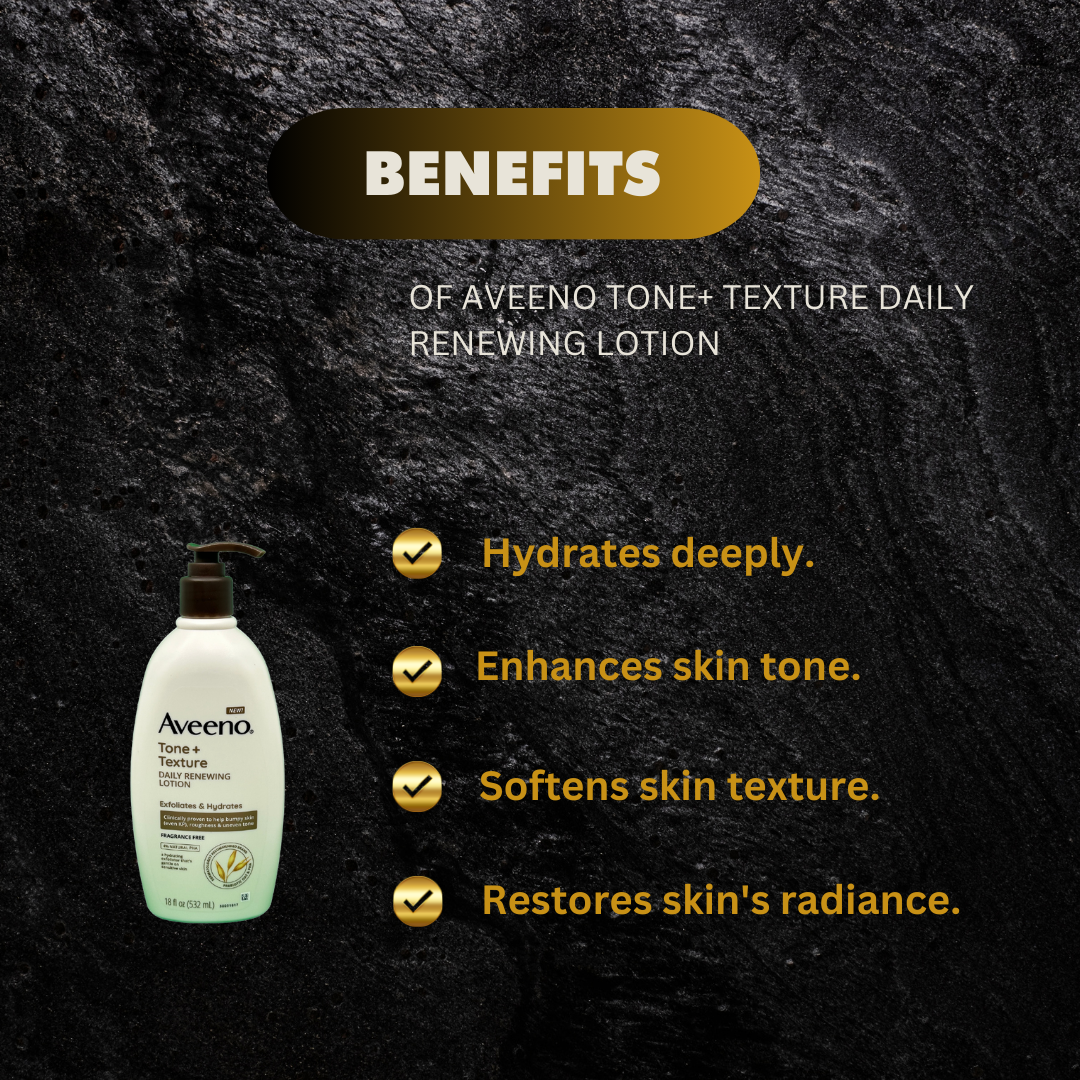 Aveeno Tone Texture Daily Renewing Lotion 532Ml - Premium Beauty Product