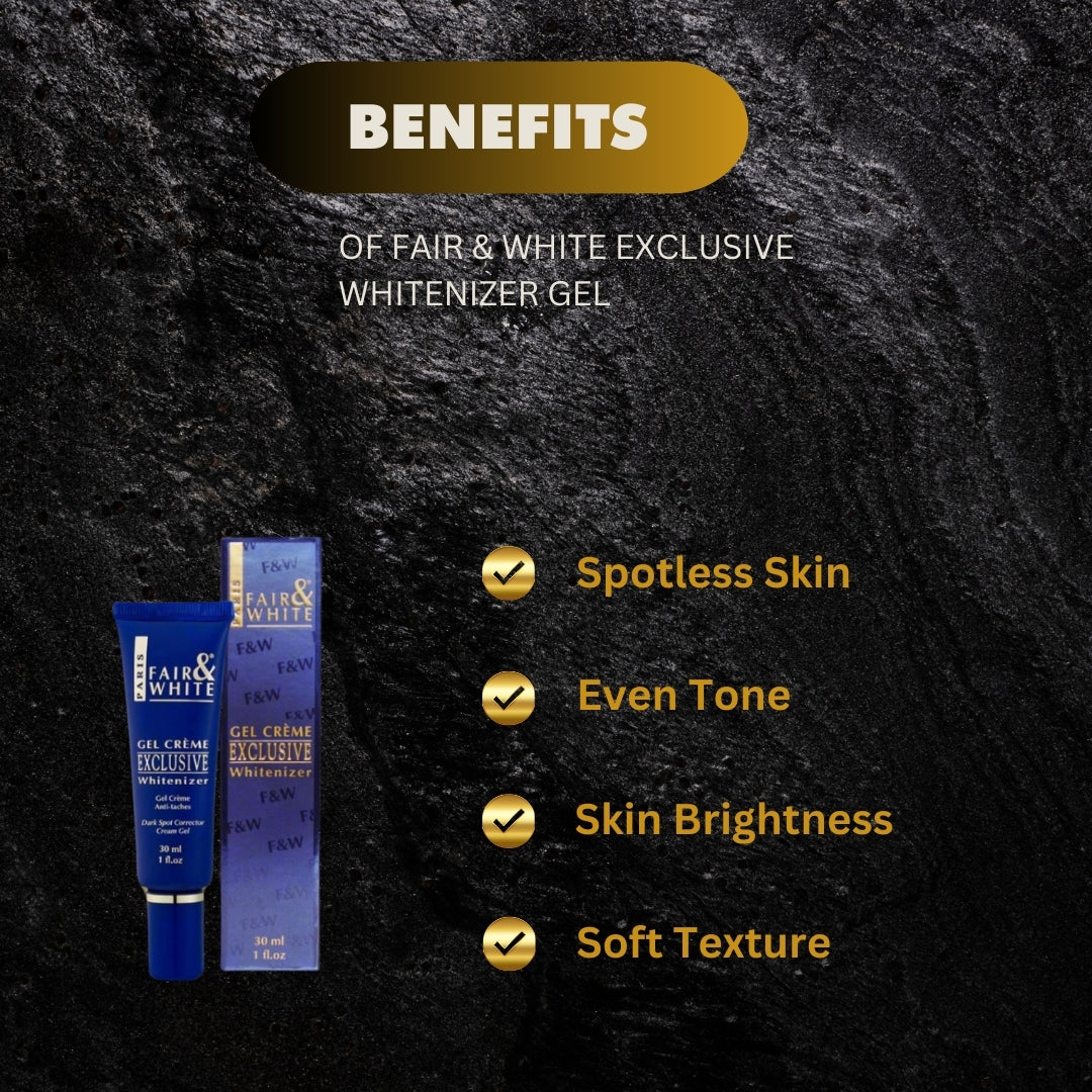 Fair White Exclusive Whitenizer Gel 30 Ml - Premium Beauty Product