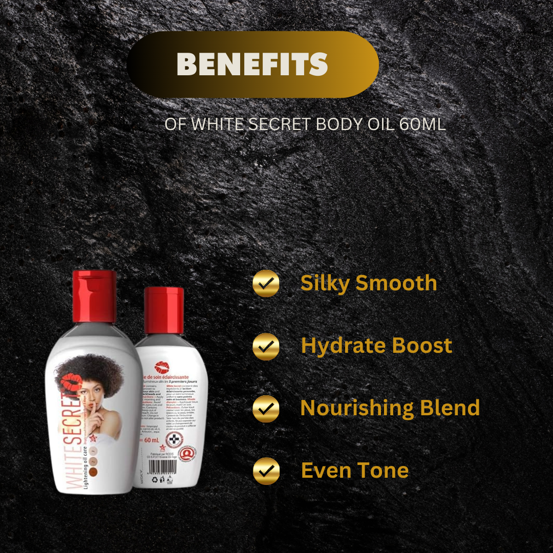 White Secret Body Oil 60Ml - Premium Beauty Product