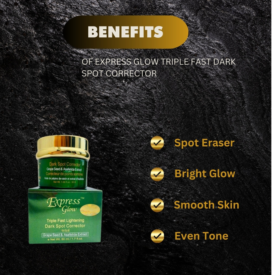 Express Glow Triple Fast Dark Spot Corrector 1 7 Oz - Premium Beauty Product