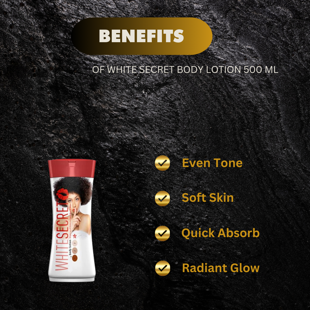 White Secret Body Lotion 500 Ml - Premium Beauty Product