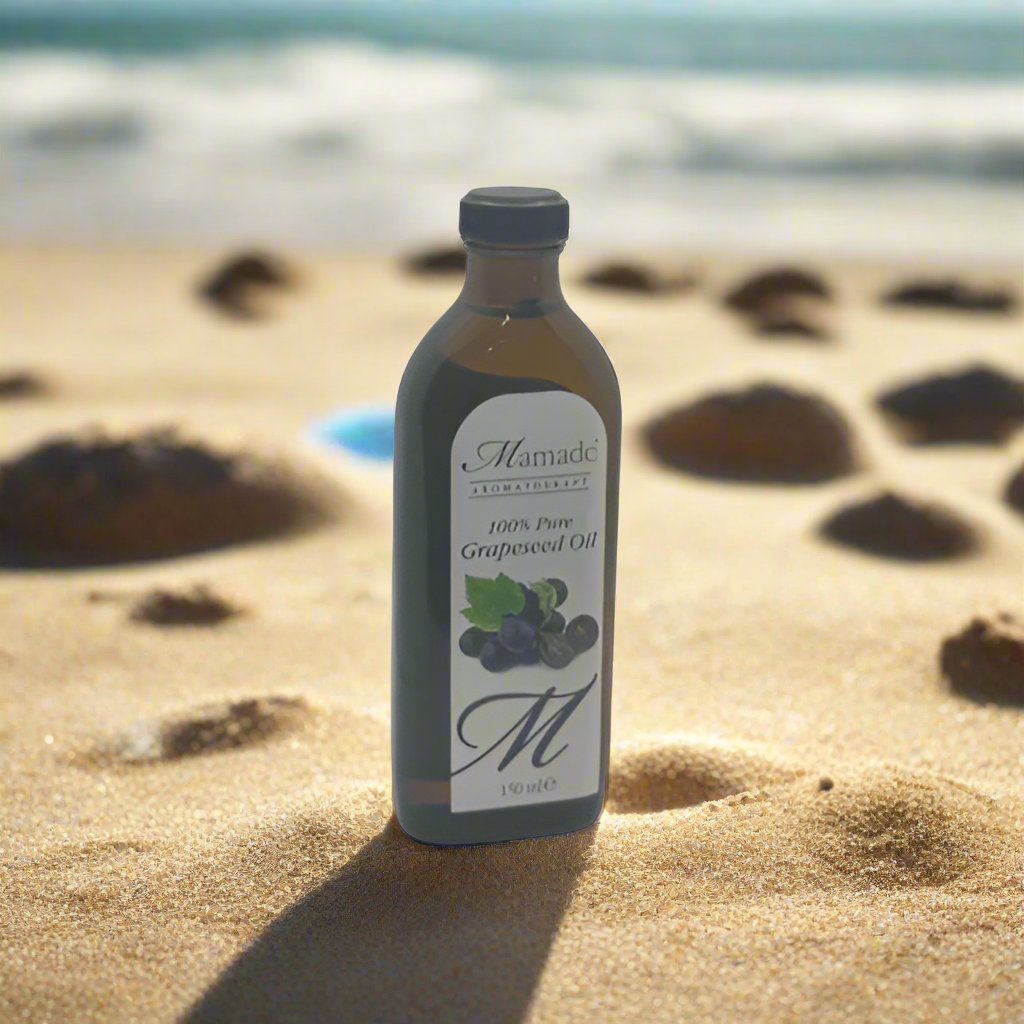 Mamado Aromatherapy 100% Pure Grapeseed Oil 150ml - Premium Beauty Product