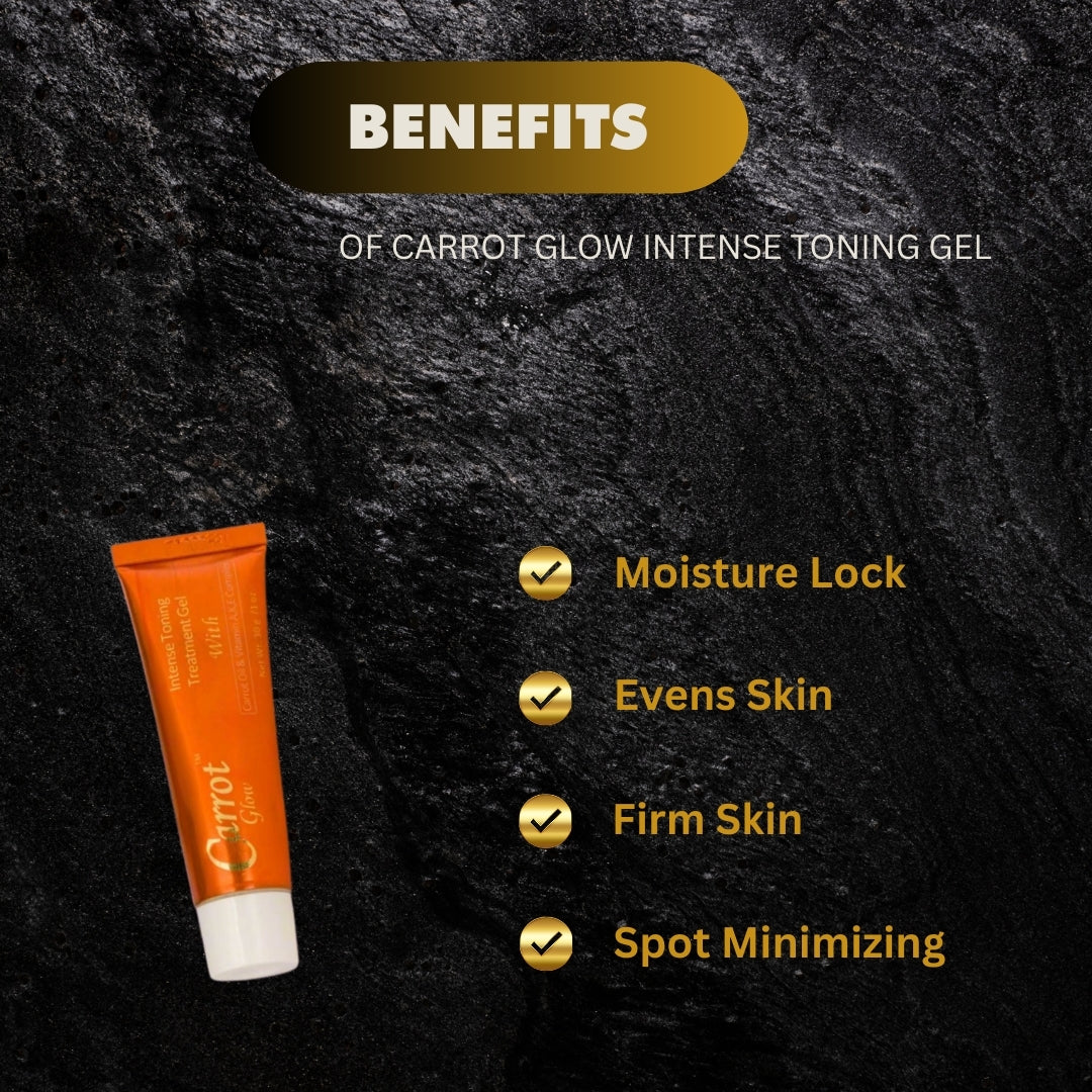 Carrot Glow Intense Toning Gel 1 Oz - Premium Beauty Product