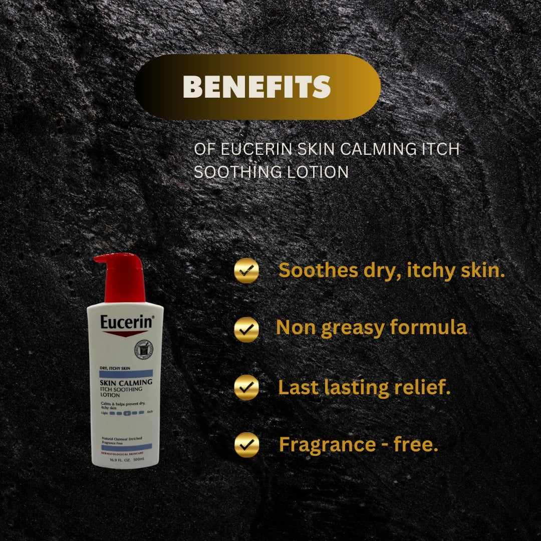 Eucerin Skin Calming Itch Soothing Lotion 500Ml - Premium Beauty Product