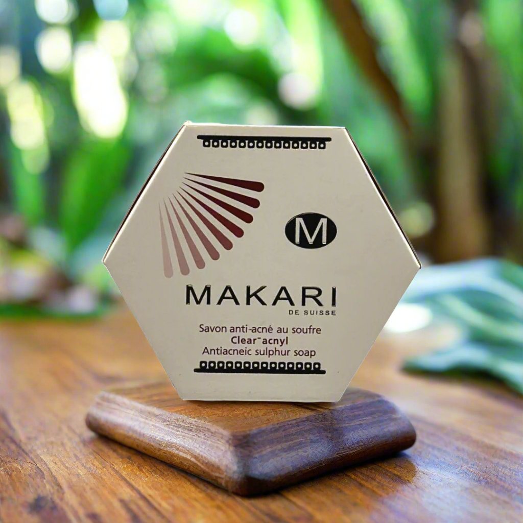 Makari Clear Acnyl Sulfur Soap 7.0oz - Acne Fighting Bar Soa - Premium Beauty Product