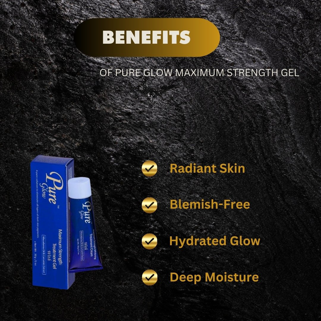Pure Glow Maximum Strength Gel 1 Oz - Premium Beauty Product