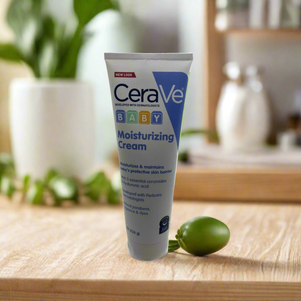 CeraVe Baby Moisturizing Cream with Ceramides for Baby Skin, - Premium Beauty Product