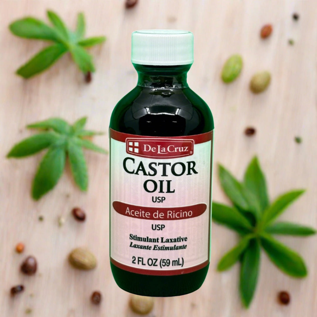 De La Cruz Castor Oil  Stimulant Laxative 59ml / 2 fl.oz - Premium Beauty Product