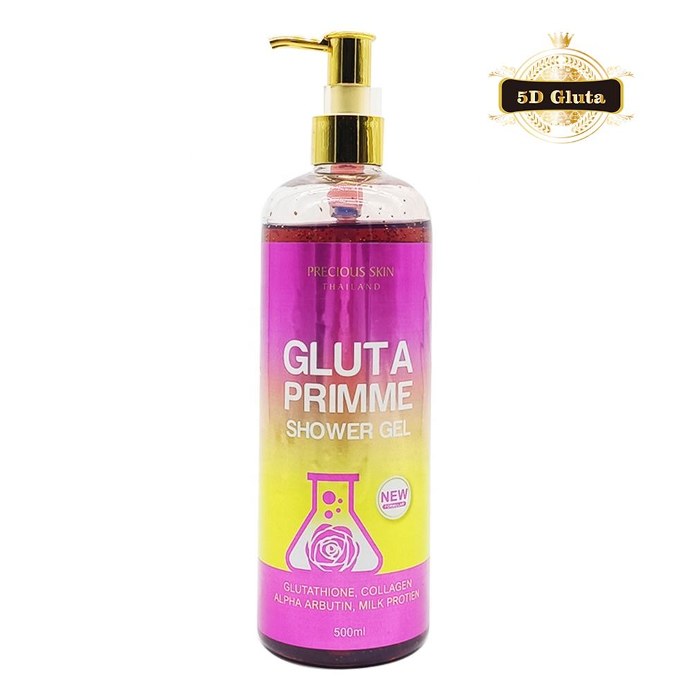 Gluta Primme Shower Gel Brightening Moisturizing Body Wash 5 - Premium Beauty Product