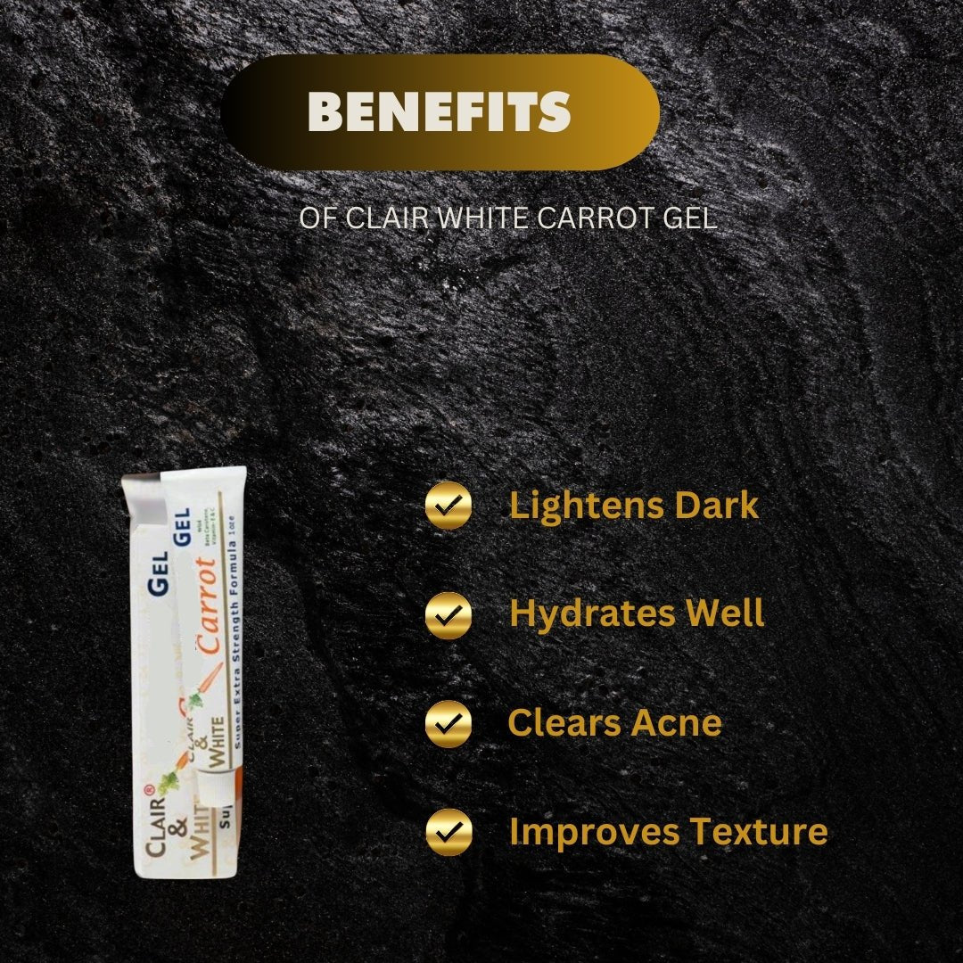Clair White Carrot Gel 1 Oz - Premium Beauty Product