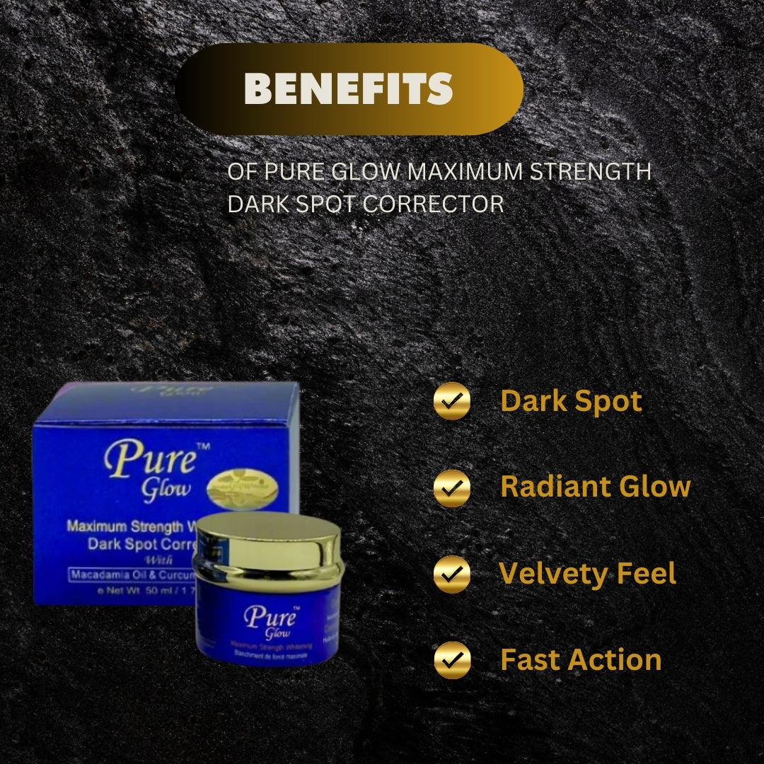 Pure Glow Maximum Strength Dark Spot Corrector 1 7 Oz - Premium Beauty Product