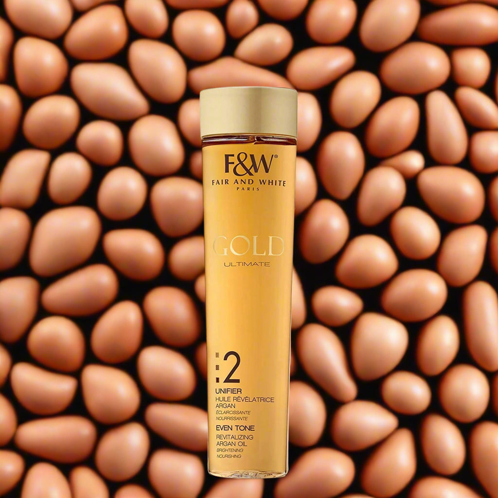 Fair And White 2 Gold Revitalizing Argan Oil 200Ml 6 76 Fl O - Premium Beauty Product