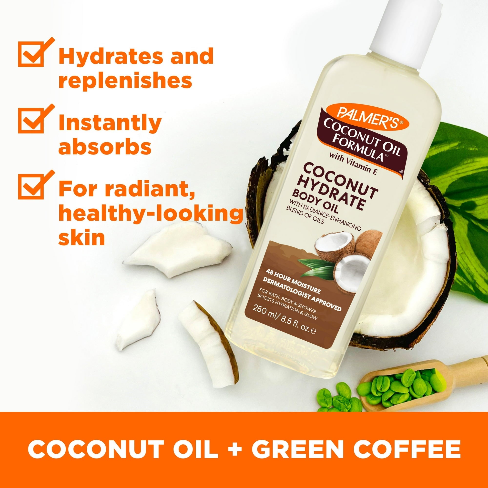 Palmers Coconut Oil Formula Body Oil 8 5 Oz - Premium Beauty Product