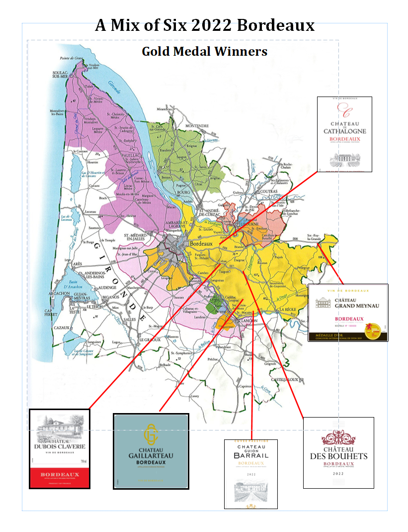 2023 Bordeaux Gold Medal Collection (6 x 750ml)