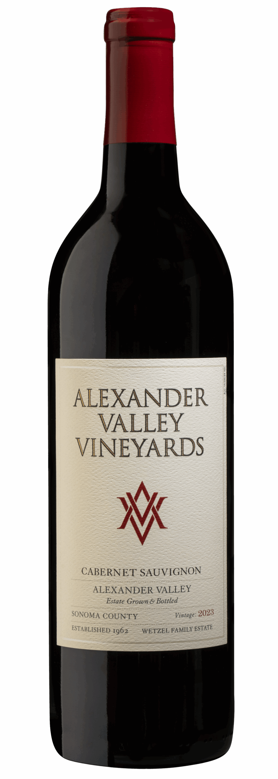 2023 Alexander Valley Vineyards Cabernet Sauvignon, Sonoma County, USA (750ml)