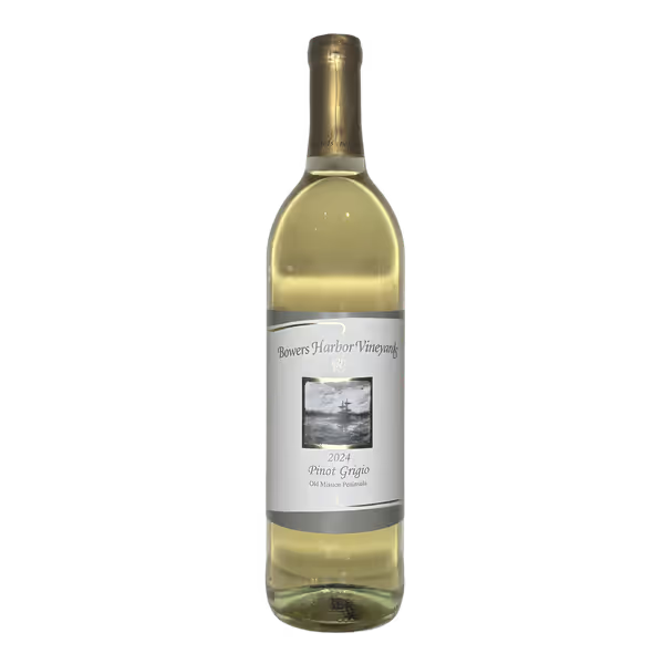 2024 Bowers Harbor Vineyards Pinot Grigio, Old Mission Peninsula, USA (750ml)