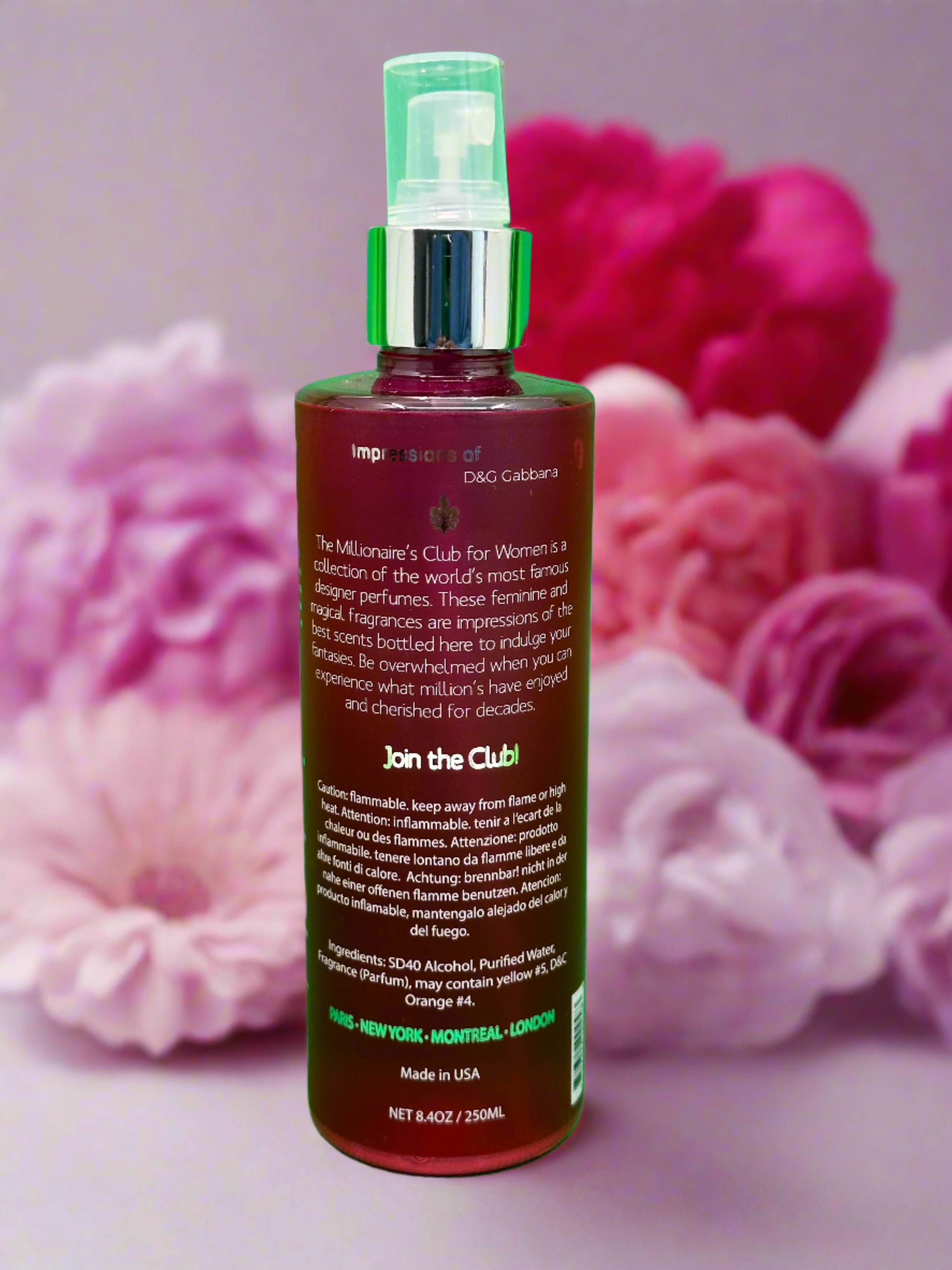 Mc Millionaire Club Dolce Gabbana 8 4Oz - Premium Beauty Product