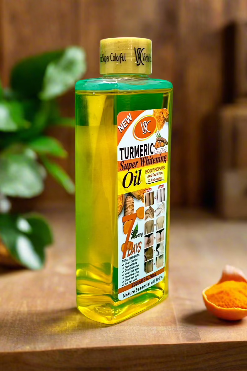 Turmeric Super Body Oil Anti Dark Pots Anti Aging 200Ml - Premium Beauty Product