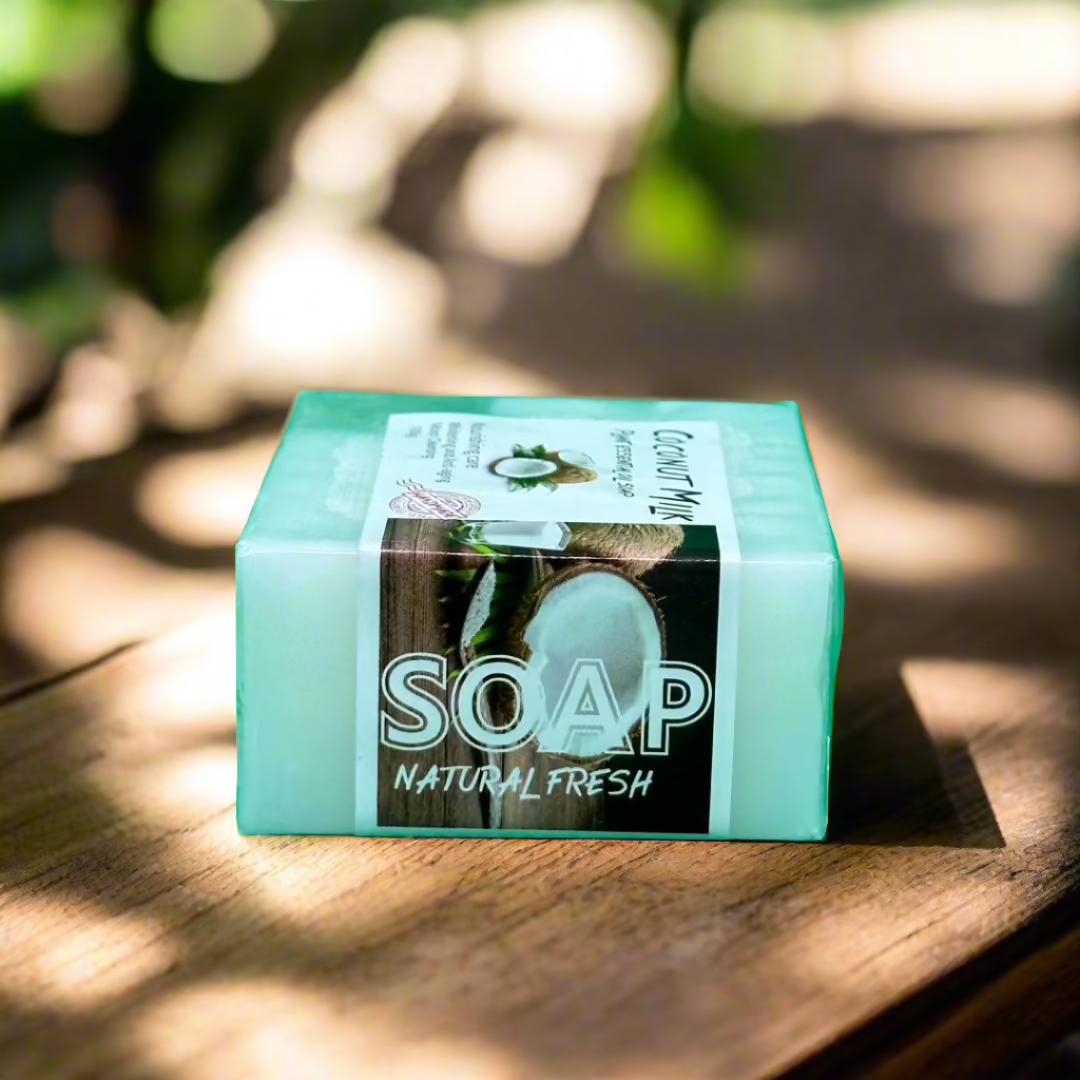 Coconut Plant Essential Oil Soap 100G - Premium Beauty Product